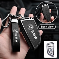 Car Key Case Cover For BMW X1 U11 X7 X5 G05 LCI I7 IX XM 740Li U06 G81 M3 2023 2024