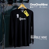 Longsleeve RUMBLE NINE BLACK | Ksr ONEONENINE