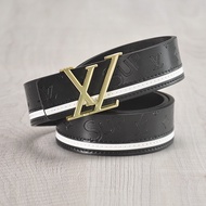 LV Brand Hong Kong trend simple jeans belt men and women versatile beltpd
