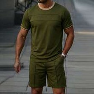 New Spring/Summer Fashion Men's Outdoor Casual Sports Suit, Soft And Comfortable Fabric, Machine Was