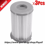 3Pcs Washable robot vacuum cleaner Cartridge Pleated HEPA Filter EF75B for Electrolux ZS203 ZTI7635