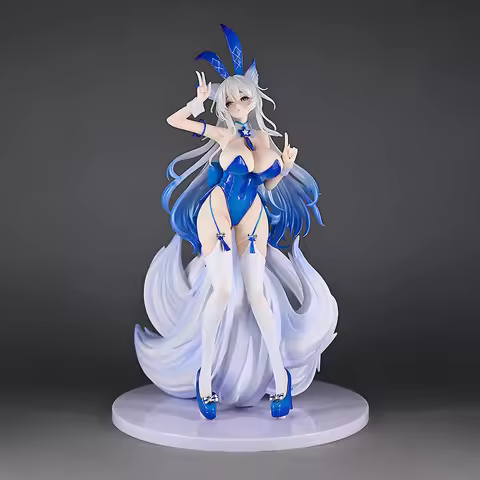 28cm Azur Lane Shinano Luminous Moon Dream Entanglement Bunny Girl GK Statue Highly Detailed Anime D