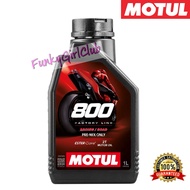 MOTUL 800 Road Racing 1L 1 Litre Factory Line Ester Core 2T Synthetic Racing Motor Oil Motorbike Mot