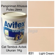 Cat Tembok 1kg Light Cream Avitex 831 1 Kg
