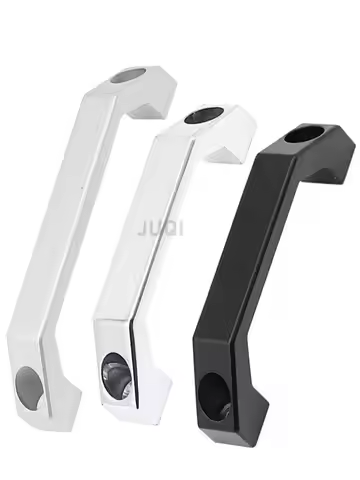 LS520 U-type aluminum alloy handle silver cabinet handle square furniture hardware stainless steel c