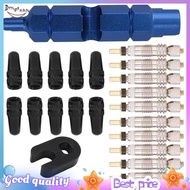10pcs Valve Core for Presta,Valve Core Bike Bicycle Replacement with 2 Valve Core Remover Tools&10 V