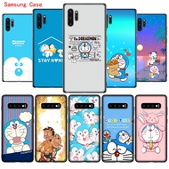 NR26 Doraemon Soft silicone Case for Samsung A6 A8 A6+ A8+ Plus A7 A9 2018