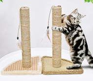Malaysia Ready Stock Cat Scratcher Scratch Poles Board Tree Toys Condo House Sisal Rope Post
