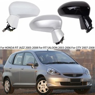 Car Accessories Exterior Side Rearview Mirror Assy For HONDA FIT JAZZ 2005-2008 For FIT SALOON 2003-