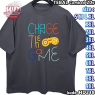 GAME T-SHIRT L XL 2XL 3XL 4XL 5XL 6XL 7XL 8XL 9XL T-SHIRT JUMBO SIZEBIG HD218