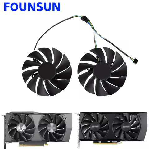 New 88MM GA92S2U Cooling Fan For ZOTAC RTX 3060 3050 3060Ti Twin Edge Video Card Cooler Fan GFY09215