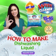 WISE CLEANER DIY DISHWASHING LIQUID KIT,dishwashing liquid kit,dishwashing liquid
