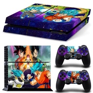 PS4 Skins Vinyl Sticker Decal for PS4 Playstation 4 Console Skin Controller Protector Skins -Dragon Ball Super