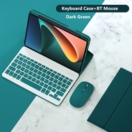 สำหรับ Huawei MatePad 12X Air 12 2024คีย์บอร์ดบลูทูธมีไฟพื้นหลังแผ่นรองเมาส์ในตัวพร้อมเคสแลปท็อปพลิก