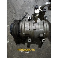 Proton Perdana V6 6A12 Aircond Compressor Pump Proton Perdana V6 6A12 9USED HALFCUT)