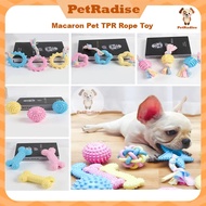 Macaron TPR Dog Rope Toy Dog Toy Cat Toy Cat Toys For Cats Dog Toys Pet Toy Pet Toys For Cat Dog Toy