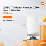 Xiaomi Robot Vacuum X20+ | 6000Pa Poweful Suction, All-in-one Smart Base Station