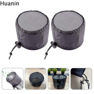 HUANIN 2Pcs สายรัดยางยืด ผ้าคลุมระบายอากาศเต็นท์ปลูกต้นไม้ หัวเข็มขัดแบบตายตัว กันแมลง ที่คลุมระบายอ