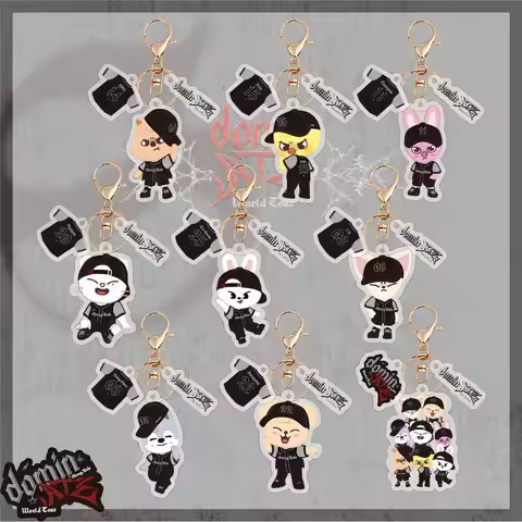 SKZOO's new acrylic keychain for homeless children, SKZ cartoon ATE, bag accessories, celebrity peri