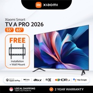 [FREE INSTALL] Xiaomi TV A Pro 55″  / 65″ (2026) | 4K UHD | 120Hz | Dolby Vision & Atmos | 2×10W Spe