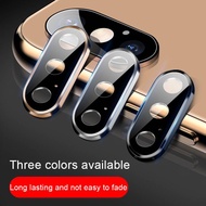 Camera Lens metal Tempered Glass For iPhone XR XS Max Screen Protector On For iPhone XR X XS XSMAX m
