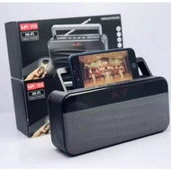 P-V12 wireless speaker with external radio antenna