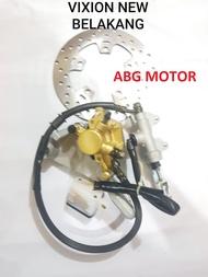 KALIPER CAKRAM BAGIAN BELAKANG KOMPLIT SET VIXION NEW KUALITAS SUPER