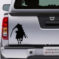 Combat horse sticker, war horse car sticker, car trunk variation sticker, cutting