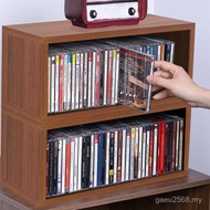 Box Box cd Rack Game Cabinet Storage Storage Box cd Storage Disc Desktop cd Storage Display Rack Lat