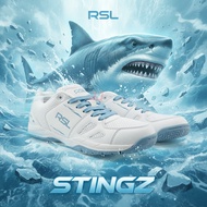 RSL STINGZ Badminton shoes White/Blue