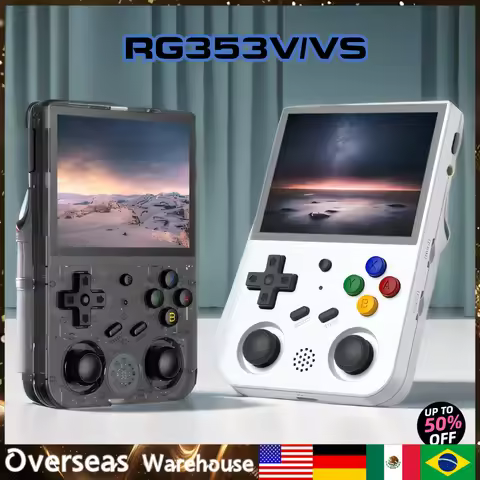 Anbernic Rg353v Rg353vs Portable Psp Handheld Game Console Rk3566 Built-in 20 Simulator 3.5 Inch Hd 