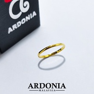 ARDONIA Cincin Band Emas 375 (9K Gold / 375 Gold)