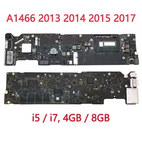 Original A1466 Motherboard For MacBook Air 13" A1369 A1466 Logic Board i5 i7 2010 2011 2012 2013 201
