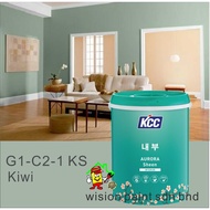 G1-C2-1 KS KIWI ( 5L ) KCC AURORA Sheen Interior Paint / Cat Kilat Boleh Lap / korea paint 5 Liter