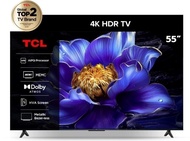 [NEW 2025] TCL ทีวี 55 นิ้ว 4K UHD Google TV รุ่น 55V6C มาแทนรุ่น 55V6B