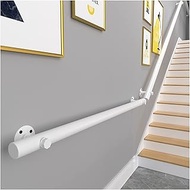 Stair Handrails 30~600CM Wooden Handrail Complete Set Indoor Outdoor Elderly Children Loft Safety Wo