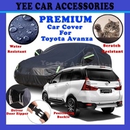 TOYOTA AVANZA PREMIUM Car Cover Outdoor Waterproof Rain Dust Sunshade Kain Tutup Selimut Penutup Ker