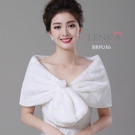 Fur Bolero Wedding Party Accessories Bbp016