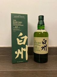 Hakushu 12 Years Old Single Malt Japanese Whisky 白州12年日本威士忌