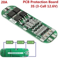 3S 20A Li-ion Lithium 18650 Charger PCB BMS Protection Board 12.6V Cell 64x20x3.4mm Module
