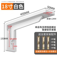 Pendakap Sokongan Segi Tiga Meja Dinding Kabinet TV Gantung Pendakap Galas Beban Rak Penyimpanan Tri