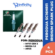 Perodua Iridium Spark Plug For Perodua Bezza 1.3/ Aruz/ Myvi Gen 3