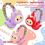 【JioJio Store】พร้อมส่งจากไทย！Labubuหูฟังครอบหูสุดน่ารัก Wireless Headphoneหูฟังบลูทูธเฮดโฟนไร้สาย คุ