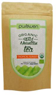 普汶 - 有機野生高山茶- 熱帶花果味- 30克Organic Wild Mountain Tea - Tropical sunset - 30g［此日期前最佳：2026年08月28日］