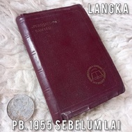 LANGKA alkitab PB 1955 pendjandjian baharu perjanjian baru bible protestan katolik wasiat jang lama