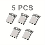 5pcs Usb Flash Drive 8gb 4gb 2gb 1gb 512mb 256mb 128mb Usb 2.0 High Speed U Disk Usb Disk Metal Pen