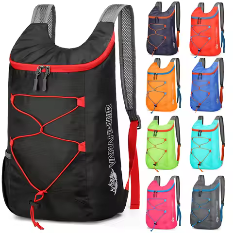 10L Foldable Portable Backpack Splashproof Folding Mountaineering Bag Ultralight Travel Daypack Bag 