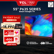 TCL 55 Inch 4K Smart Android TV -  (HDR Netflix YouTube Google Assistant Dolby Vision & Audio) 55P63