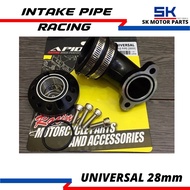 Intake Pipe Carburetor Universal(28mm)APIDO(carburetor nsr masuk ex5 modify intake pipe moto sparepa