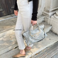 🏷️ Balenciaga 冰川藍機車包